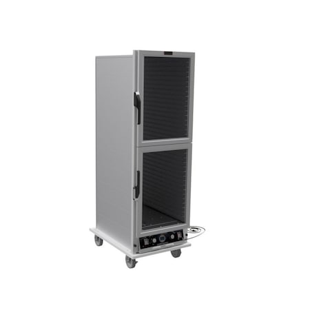 Lockwood Manufacturing Proof/Hold Cabinet, Clear Dutch Doors For 18" Wide Pans CA67-PF34-CDD-R